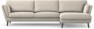 Madison Lux - 3-sits soffa med schäslong höger - Beige
