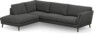 Madison - 3-sits soffa med divan vänster - Grå
