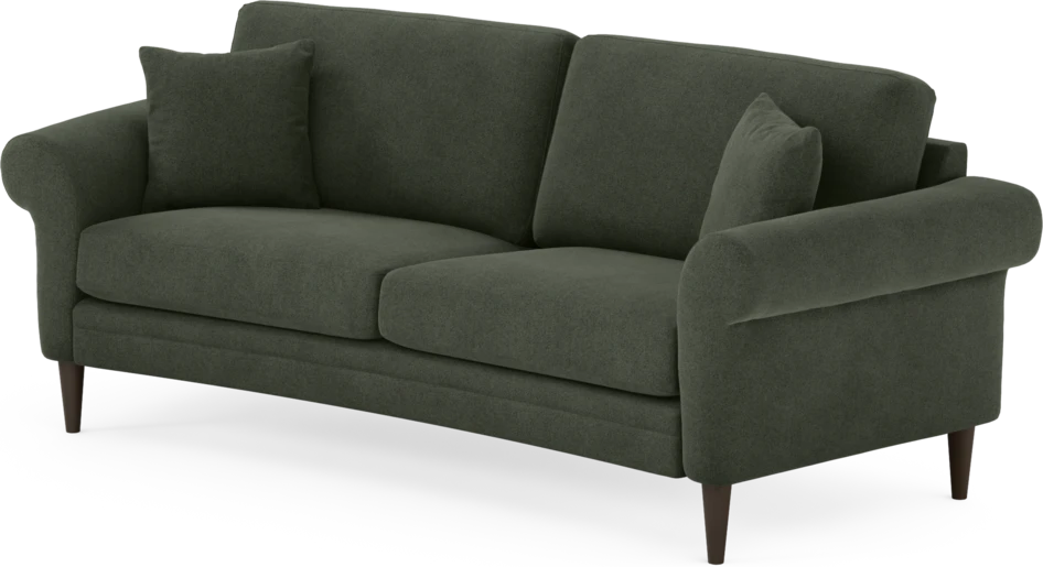 Eden - 2,5-sits soffa svängd - Grön