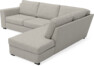 Friday - 2,5-sits soffa med divan höger - Beige