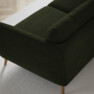 Madison Lux - 2-sits soffa med schäslong vänster - Grön