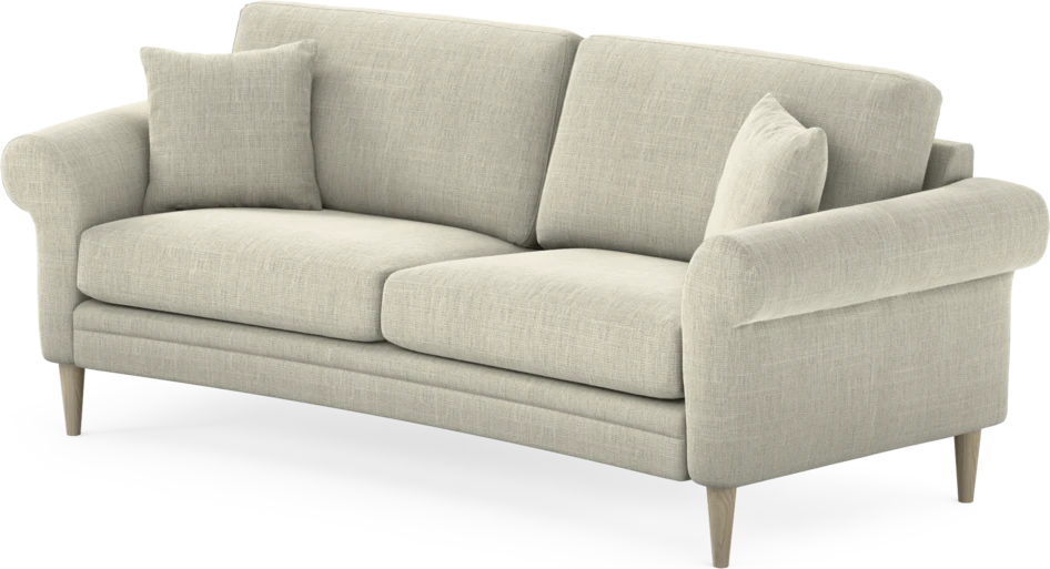 Eden - 2,5-sits soffa svängd - Beige