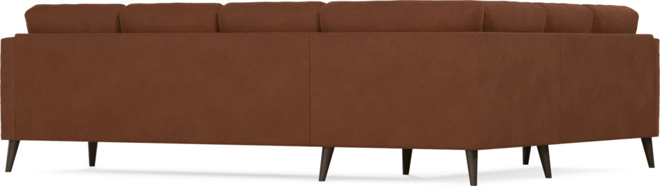 Eden - Hörnsoffa, 2+3-sits - Orange