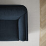 Madison Lux - 2-sits soffa med schäslong vänster - Blå