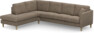 Eden - 3-sits soffa med divan - Brun