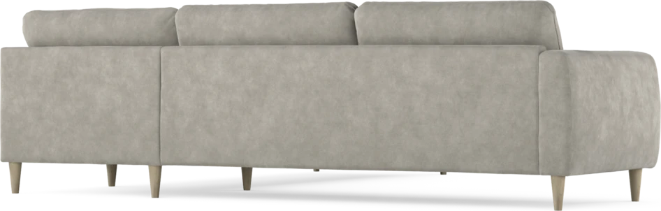 Bridge - Hörnsoffa, 3+3-sits - Grå