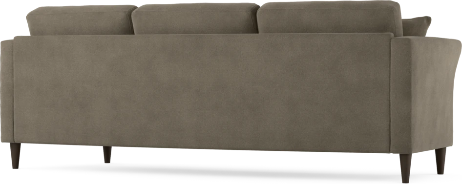Eden - 3-sits soffa svängd - Beige