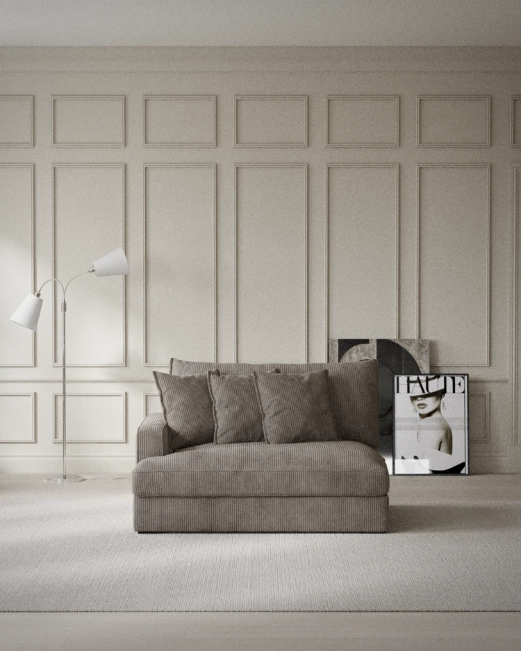 Rossi - 2-sits med armstöd vänster - inspiration