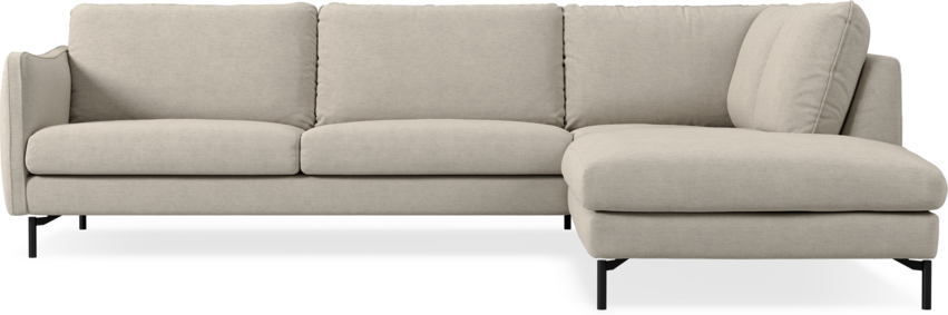 Madison Lux - 3-sits soffa med divan höger - Beige