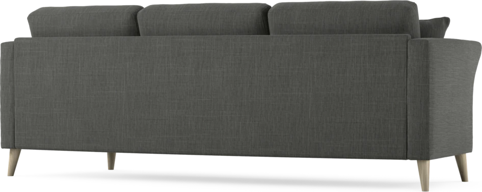 Eden - 3-sits soffa svängd - Grå