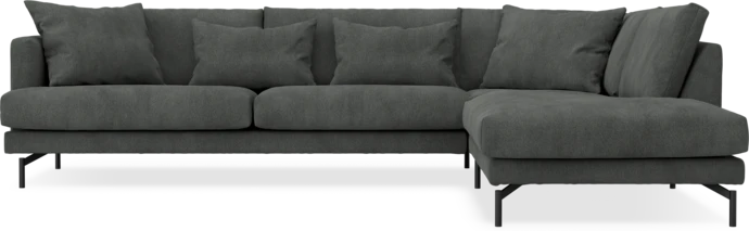 Harper, 3-sits soffa med divan höger