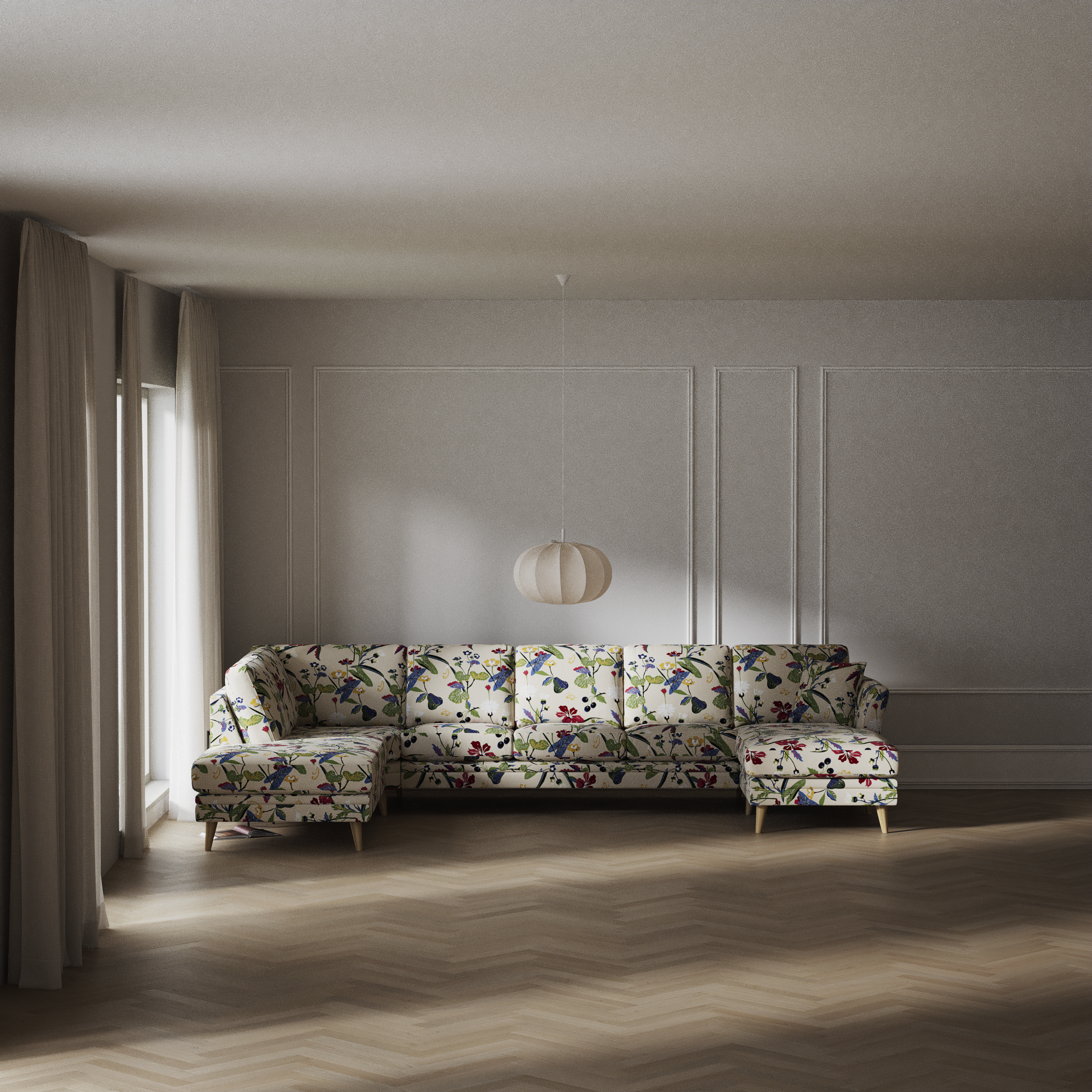 Eden - 3-sits soffa med divan vänster och schäslong höger - inspiration