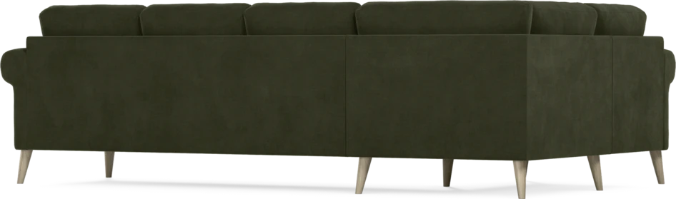 Eden - Hörnsoffa, 1+3-sits - Grön