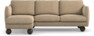 Madison Lux - 2-sits soffa med schäslong vänster - Beige