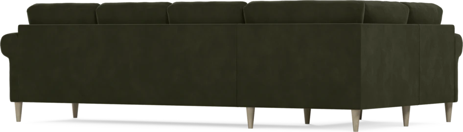 Eden - Hörnsoffa, 1+3-sits - Grön