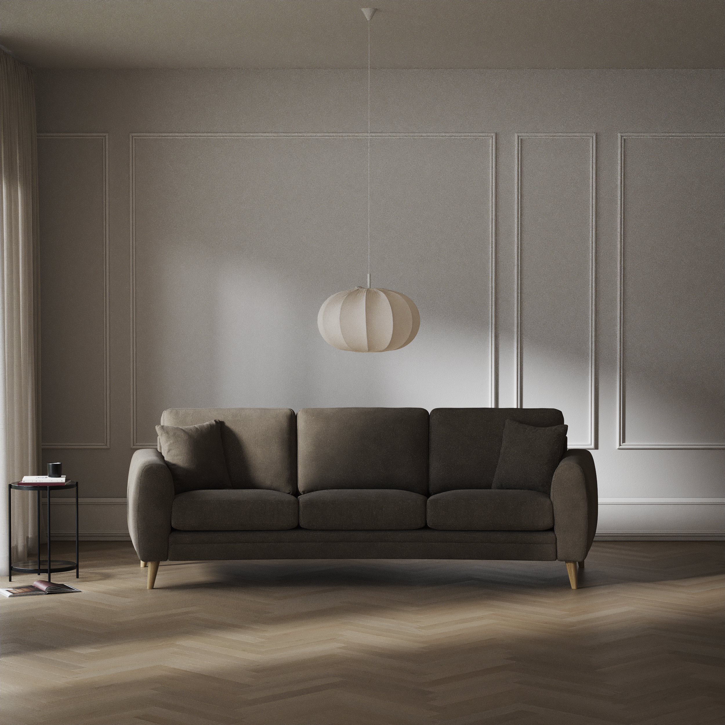 Eden - 3-sits soffa svängd - inspiration