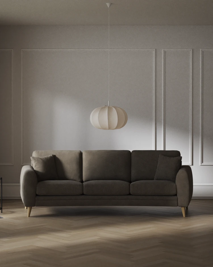 Eden - 3-sits soffa svängd - inspiration