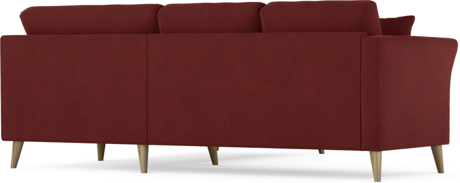 Eden - Hörnsoffa, 2+2-sits - Röd