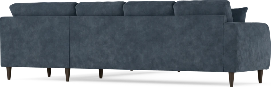 Eden - Hörnsoffa, 3+3-sits - Blå