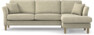Eden - 2,5-sits soffa med schäslong - Beige