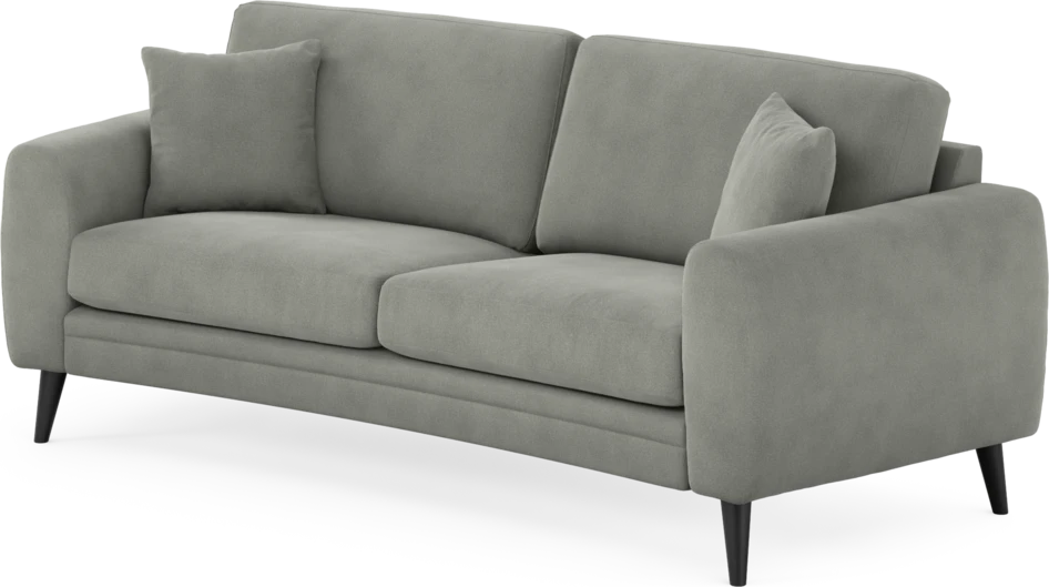 Eden - 2,5-sits soffa svängd - Grå
