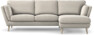 Madison - 2-sits soffa med schäslong höger - Beige
