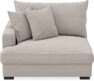Rossi - 1,5-sits med armstöd vänster - Beige