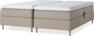 Delux Sense - Ställbar säng, dubbelsäng med bäddmadrass - Beige