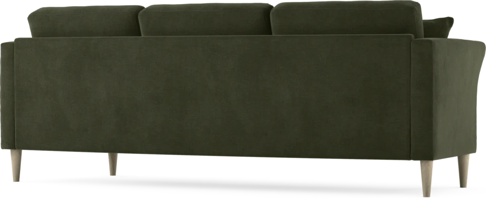 Eden - 3-sits soffa svängd - Grön