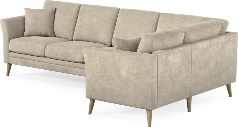 Eden - Hörnsoffa, 3+1-sits - Beige