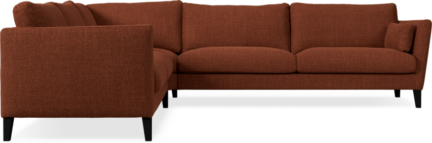 Winston - Hörnsoffa, 2+3-sits - Röd