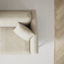 Eden - 3-sits svängd - Beige