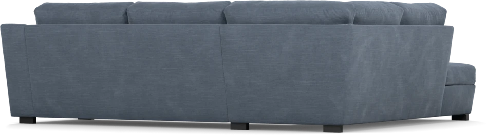Friday - 2,5-sits soffa med divan vänster - Blå
