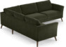 Bridge - Hörnsoffa, 2+3-sits - Grön