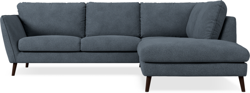 Madison Lux - 2-sits soffa med divan höger - Vit