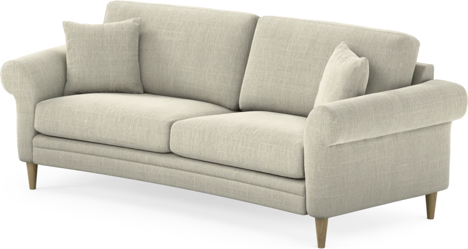 Eden - 2,5-sits soffa svängd - Beige