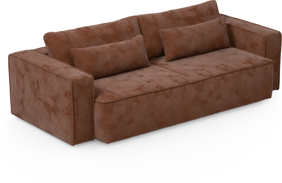 Ide - Bäddsoffa 3-sits - Orange