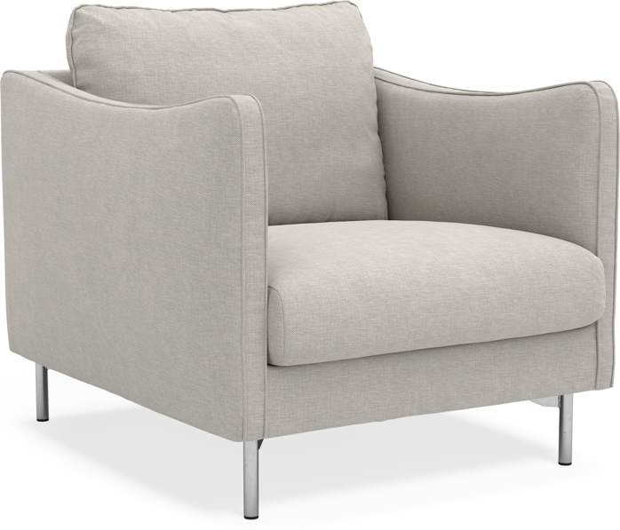 Madison Lux - Fåtölj, 70 cm - Grå