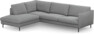 Madison - 3-sits soffa med divan vänster - Grå