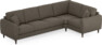 Eden - Hörnsoffa, 3+1-sits - Brun