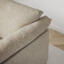 Cherrie - 3-sits soffa, hel dyna och kappa - Beige
