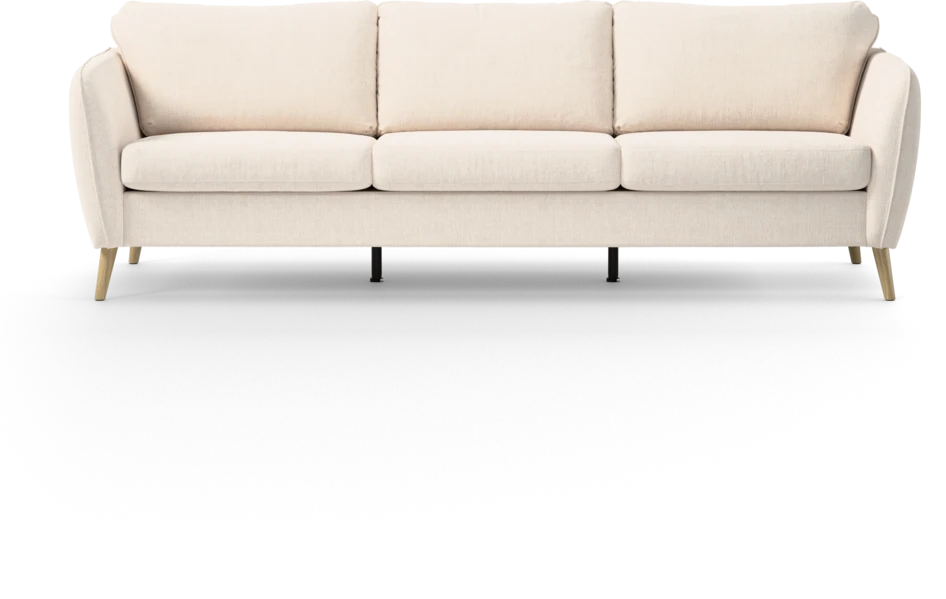 County - 3-sits soffa - Vit