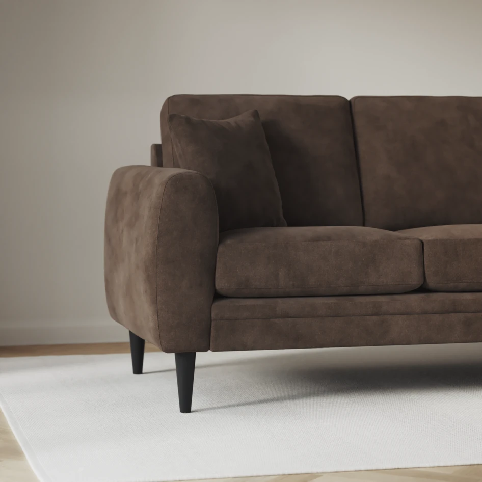Eden - 2-sits soffa - Brun