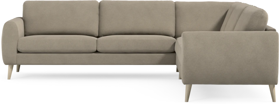 Bridge - Hörnsoffa, 3+3-sits - Beige