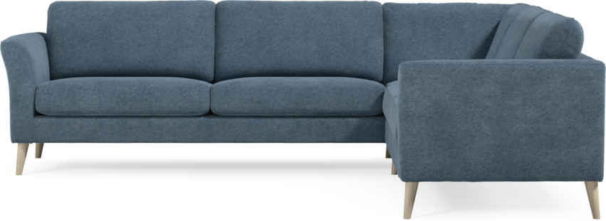 Bridge - Hörnsoffa, 3+2-sits - Blå