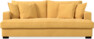 Mila - 3-sits soffa, hel dyna - Gul