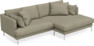 Harper - 4-sits med schäslong XL höger - Beige