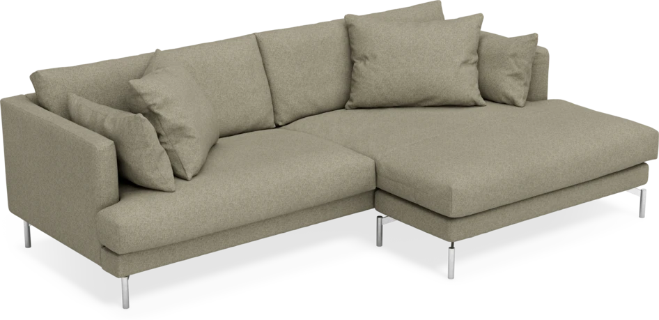 Harper - 4-sits med schäslong XL höger - Beige