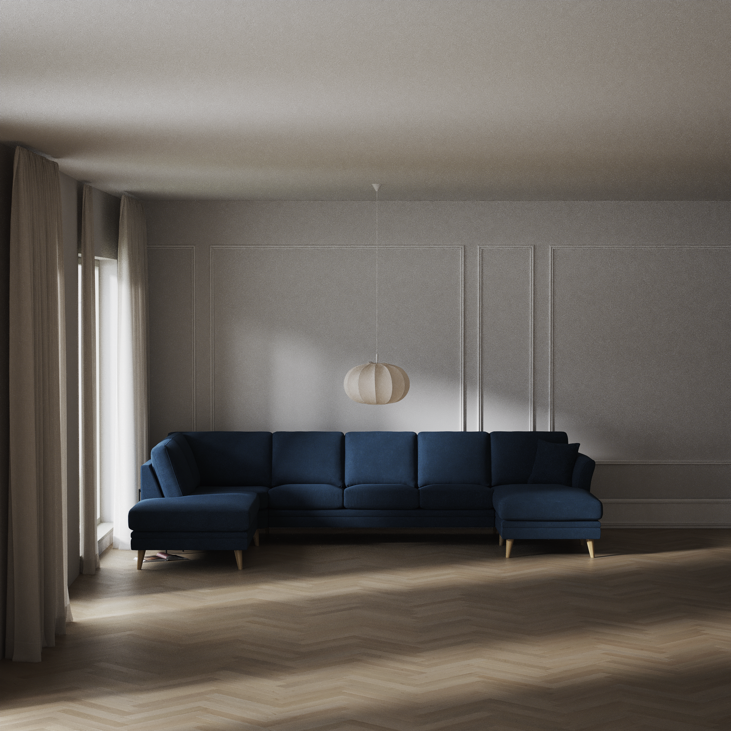 Eden - 3-sits soffa med divan vänster och schäslong höger - inspiration