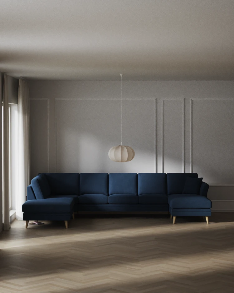 Eden - 3-sits soffa med divan vänster och schäslong höger - inspiration
